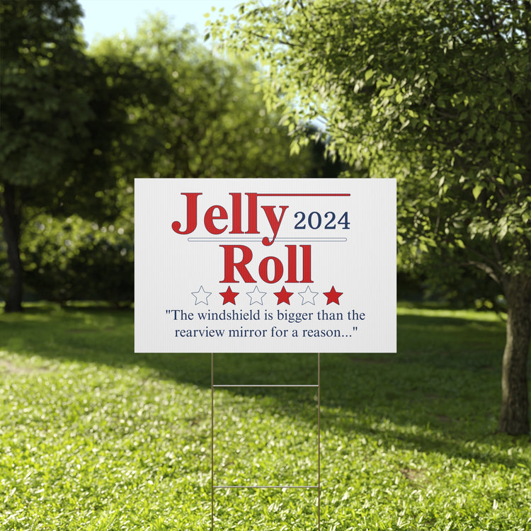 Jelly Roll 2024 Plastic Yard Sign - Fandom-Made