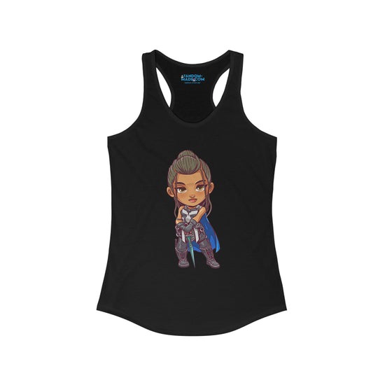 Valkyrie Women's Ideal Racerback Tank - Fandom-Made