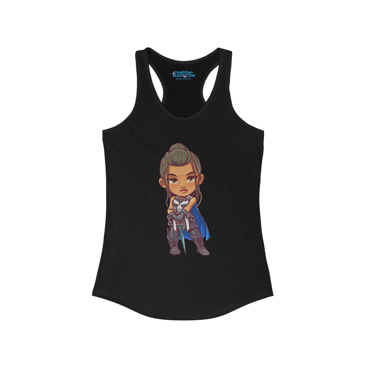 Valkyrie Women's Ideal Racerback Tank - Fandom-Made