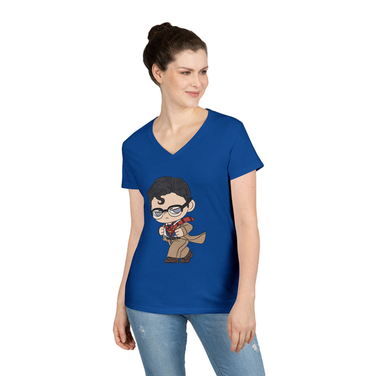 Supes V-Neck Tee - Fandom-Made