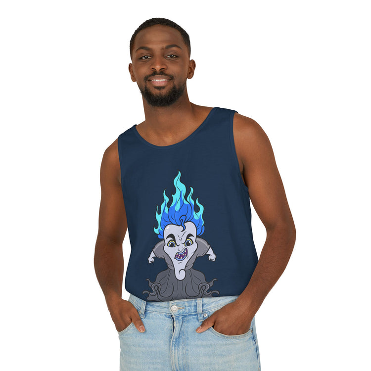Hades Unisex Garment-Dyed Tank Top - Fandom-Made