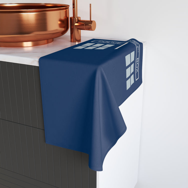 Tardis Hand Towel - Fandom-Made