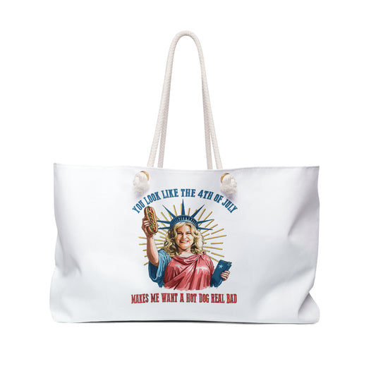 You Look The 4th Of July Weekender Bag