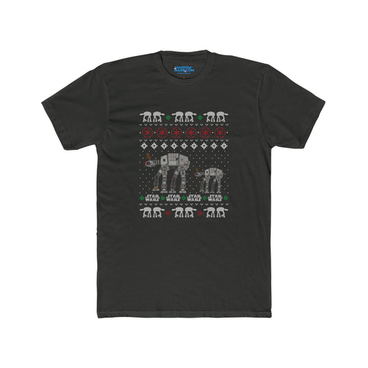 Ata Boy Ugly Christmas Men’s Fitted T-Shirts