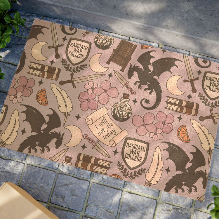 Fourth Wing Collage Doormat