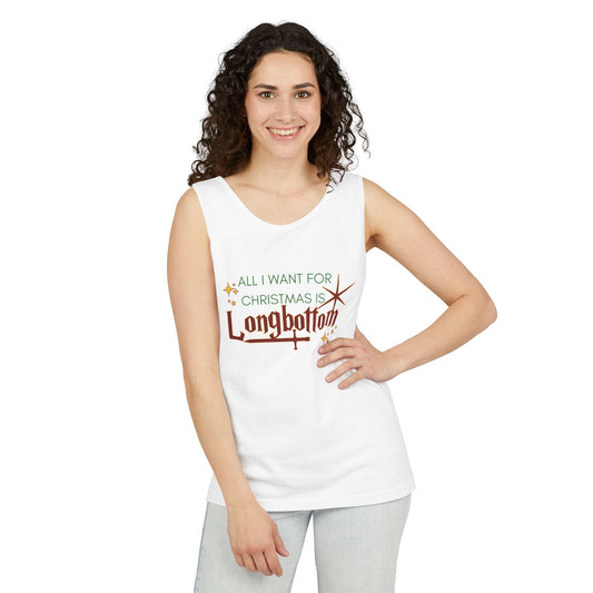 All I Want For Christmas Longbottom Tank Top