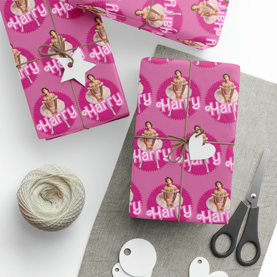 Harry Styles Barbie Wrapping Paper - Fandom-Made