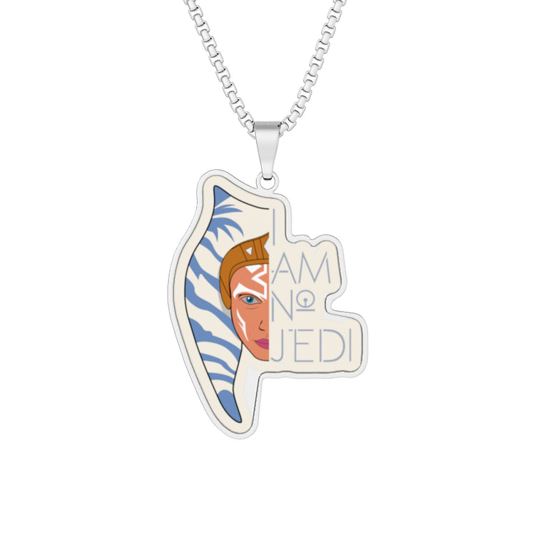 No Jedi Photo Pendant