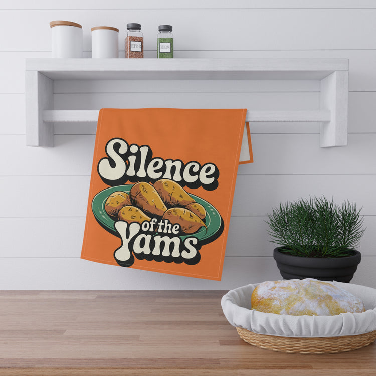 Silence of The Yams Kitchen Towel