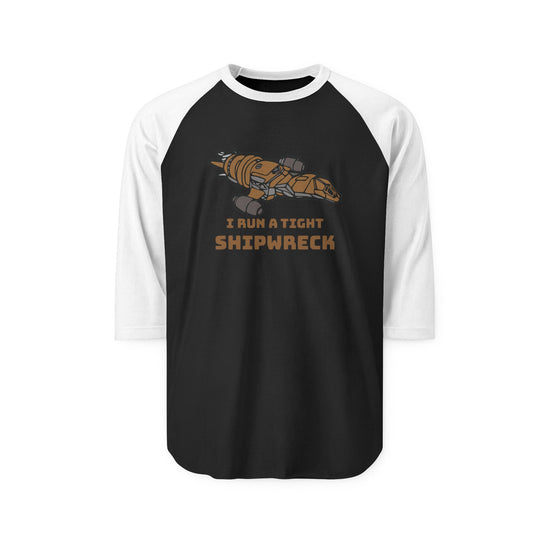 Tight Shipwreck 3/4 Raglan Shirt - Fandom-Made
