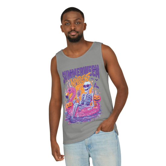 Summerween Vibes Tank Top - Fandom-Made