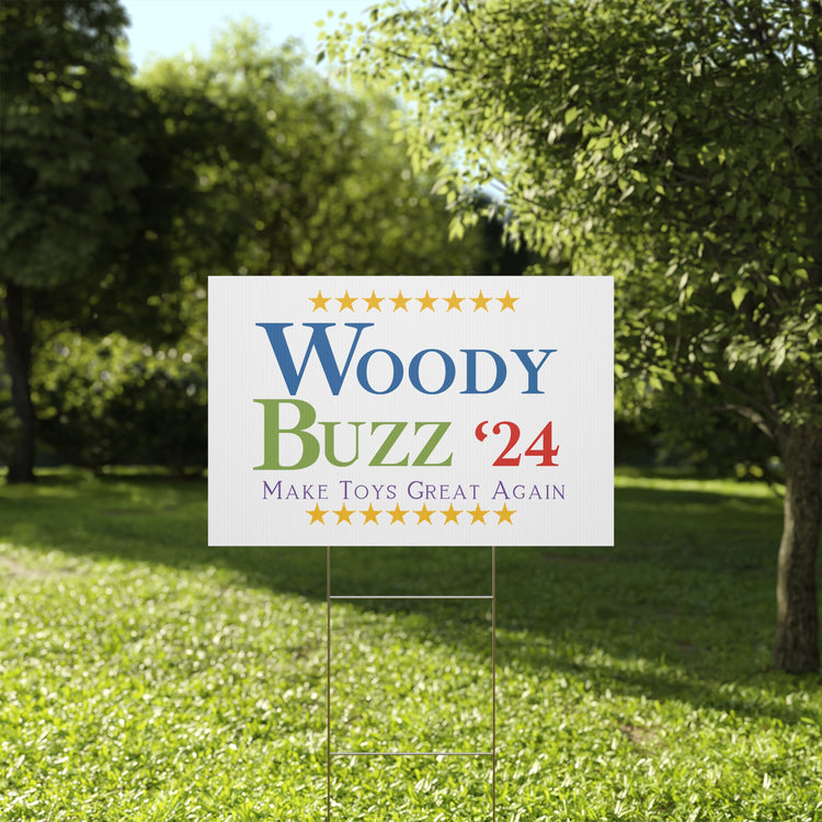 Woody & Buzz '24 Yard Sign