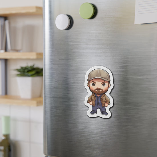 Bobby Singer Die-Cut Magnet - Fandom-Made