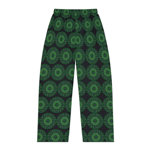 Weed Mandala Women's Pajama Pants - Fandom-Made