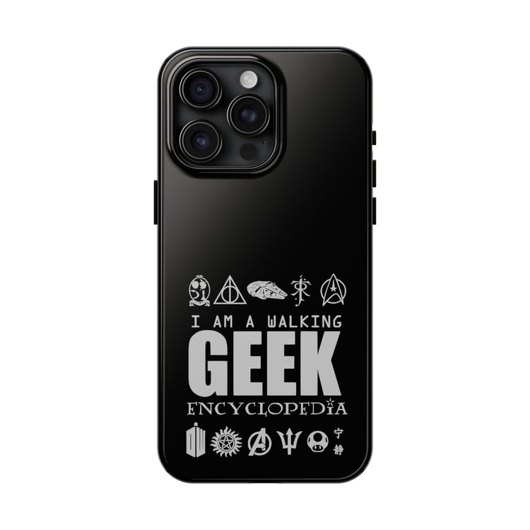 Geekdom Encyclopedia Phone Cases