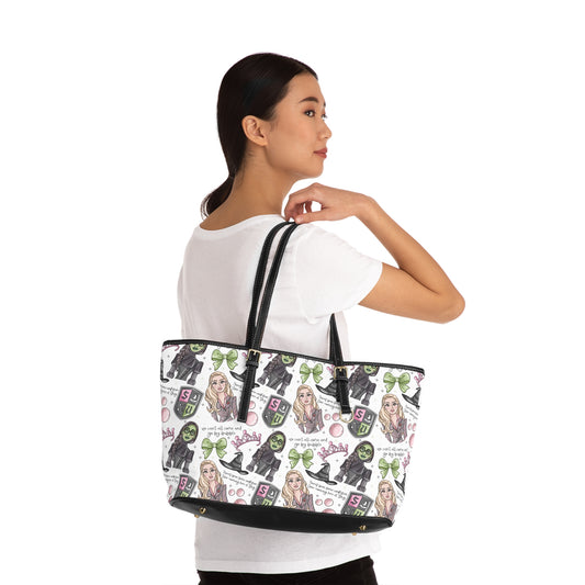 Wicked Leather Shoulder Bag - Fandom-Made