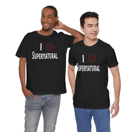 I Love Supernatural Devil's Trap Edition T-Shirt - Fandom-Made