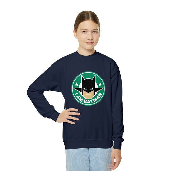 I Am Batman Youth Sweatshirt - Fandom-Made
