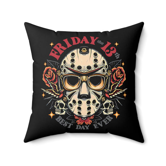 Best Day Ever Square Pillow - Fandom-Made