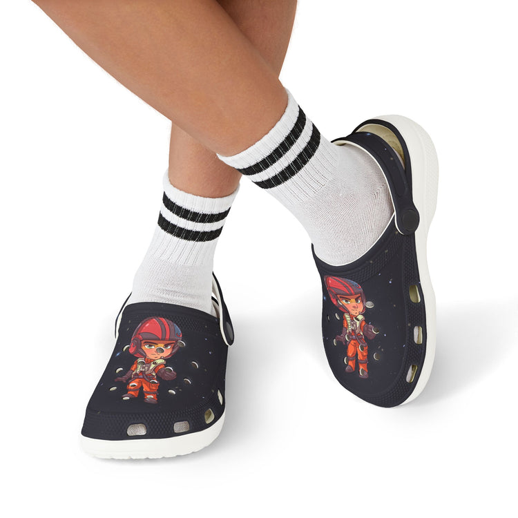 Poe Dameron Kids Clogs - Fandom-Made