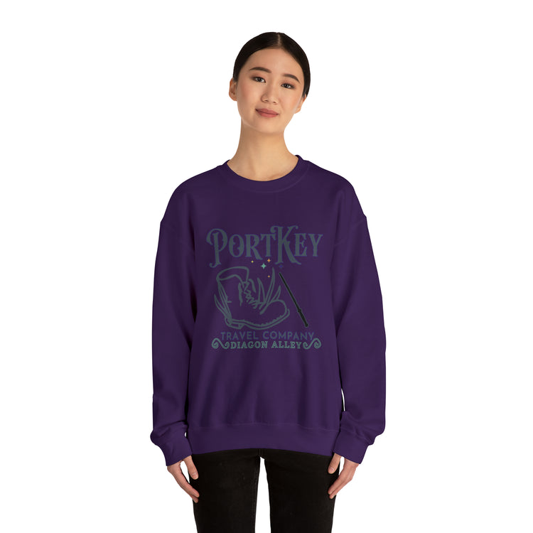 Port Key Travel Sweatshirt - Fandom-Made