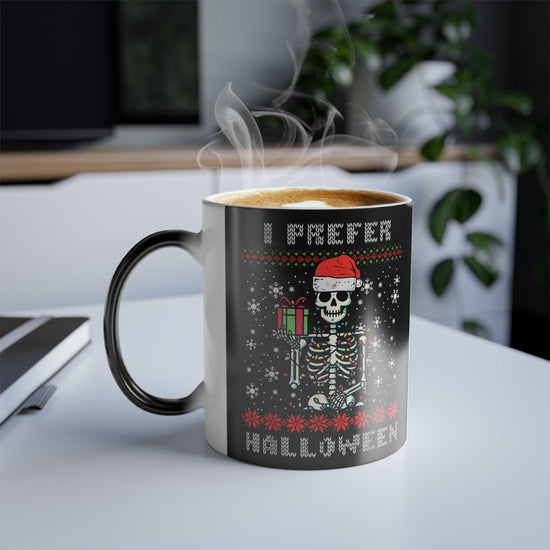 I Prefer Halloween Magic Mug - Fandom-Made