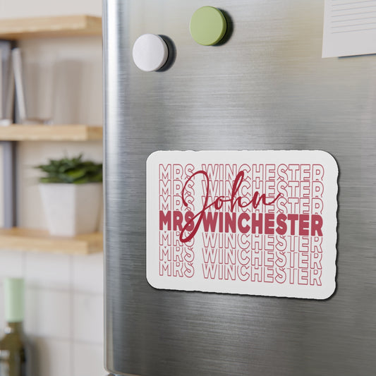 Mrs. John Winchester Die-Cut Magnet