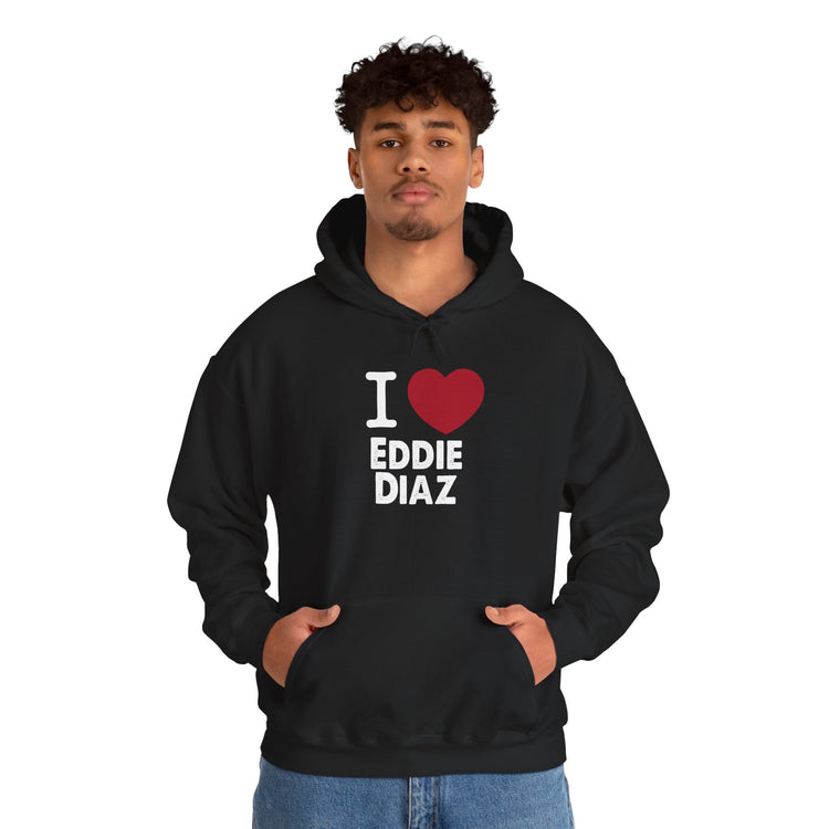 I Love Eddie Diaz Unisex Hoodie - Fandom-Made