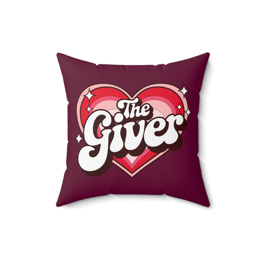 The Giver Square Pillow