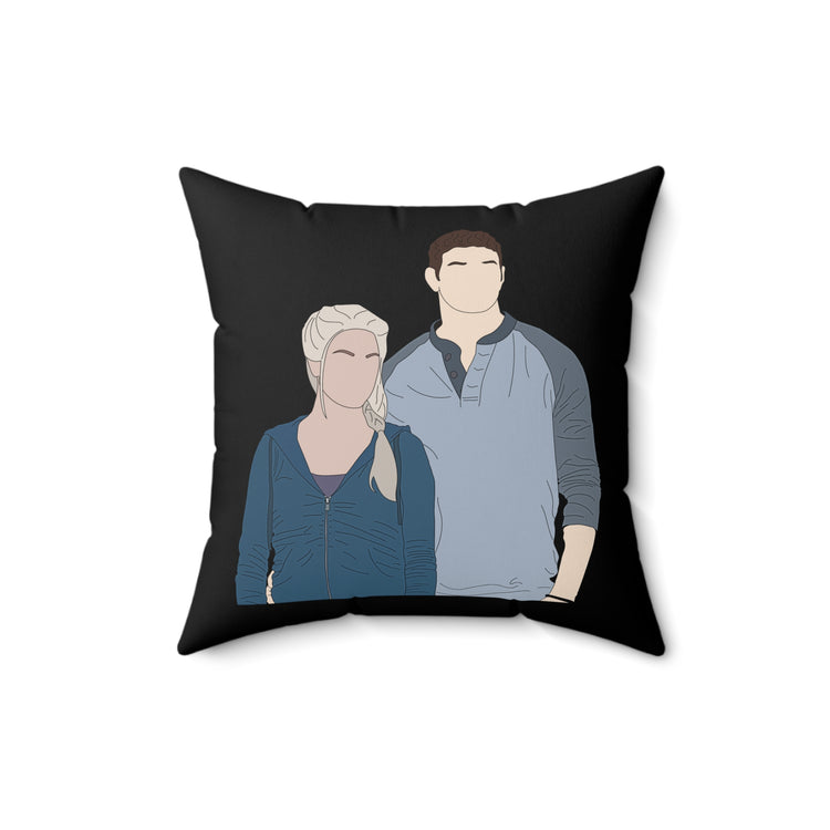 Rosalie And Emmett Cullen Pillow