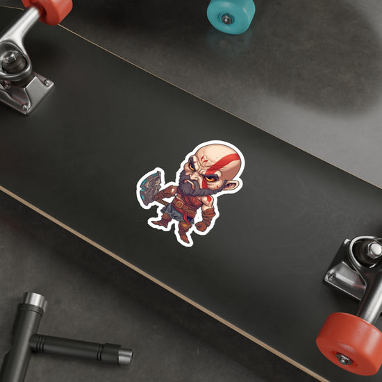 Kratos Die-Cut Stickers - Fandom-Made