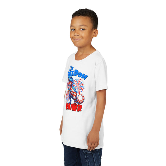 Let Freedom Rawr Youth Tee