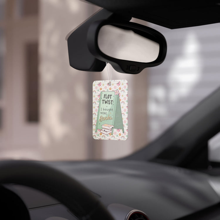 Plot Twist Car Air Freshener