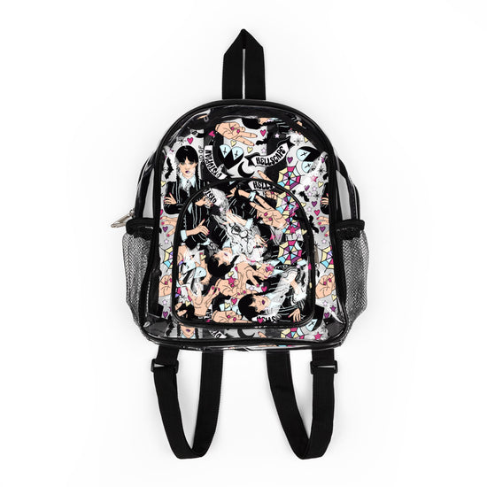 Wednesday Clear Stadium Backpack - Fandom-Made