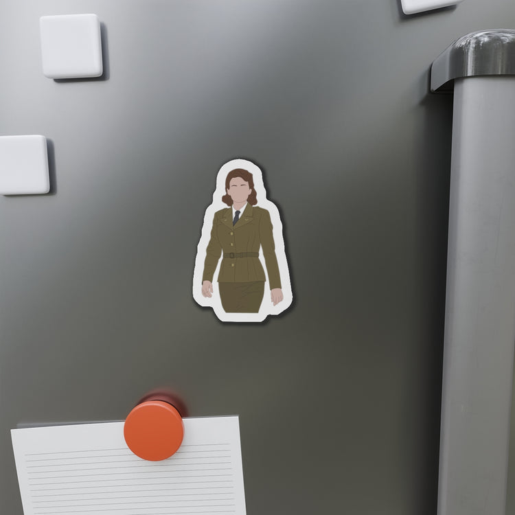 Peggy Carter Die-Cut Magnet