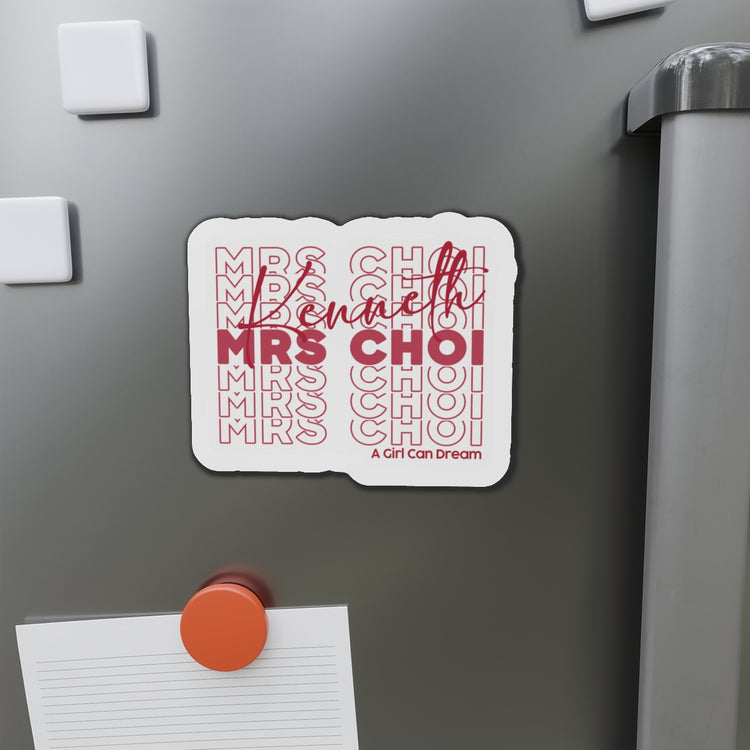 Mrs. Choi Die-Cut Magnet - Fandom-Made