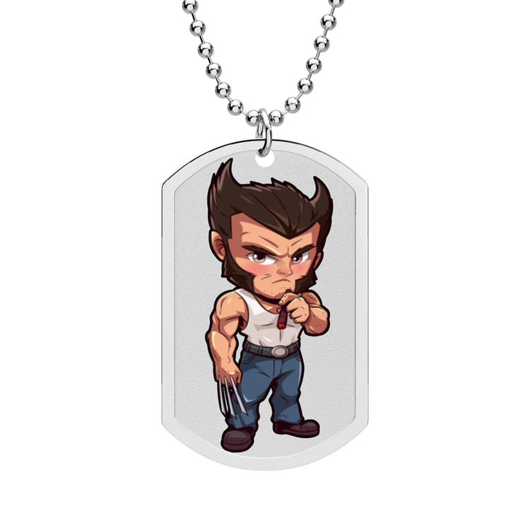 Logan Dog Tag with Chain