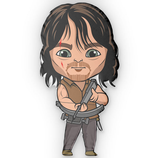 Daryl Dixon-Shaped Pillow - Fandom-Made
