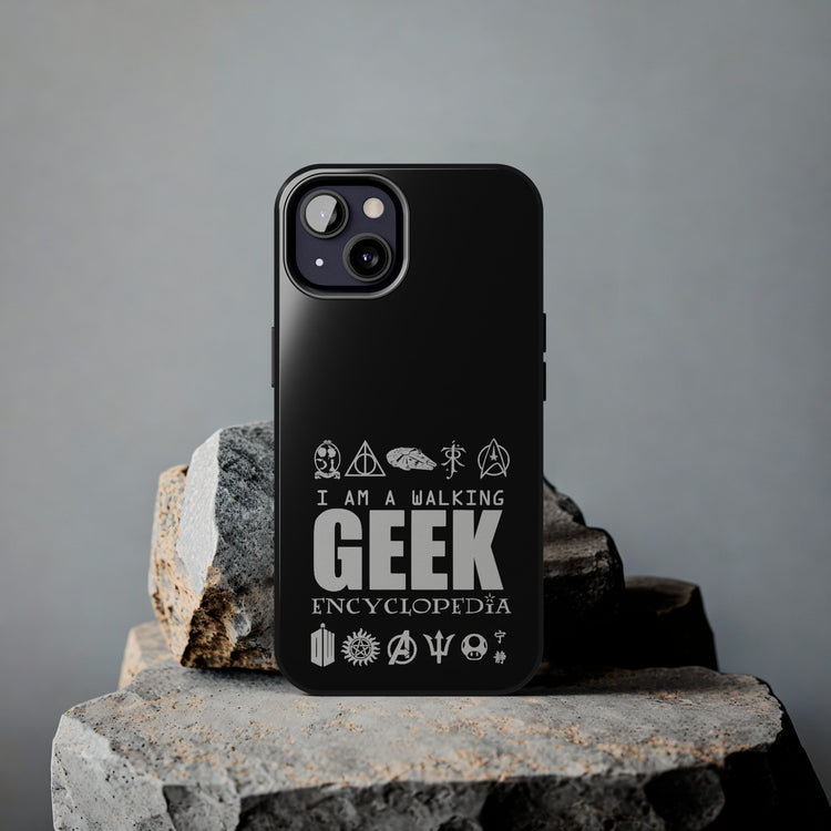 Geekdom Encyclopedia Phone Cases