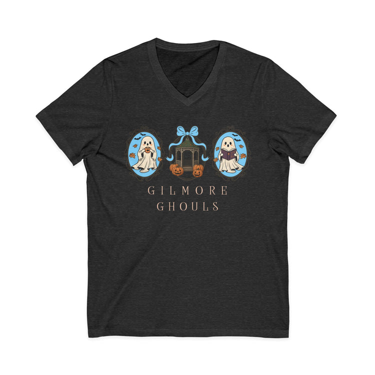 Gilmore Ghouls Unisex V-Neck Tee - Fandom-Made