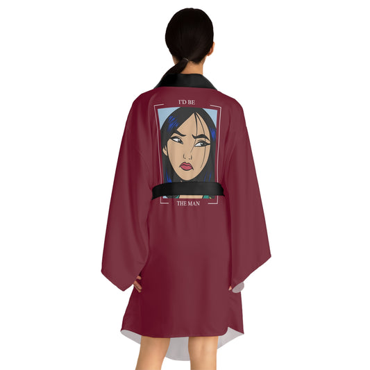I'd Be The Man Kimono Robe