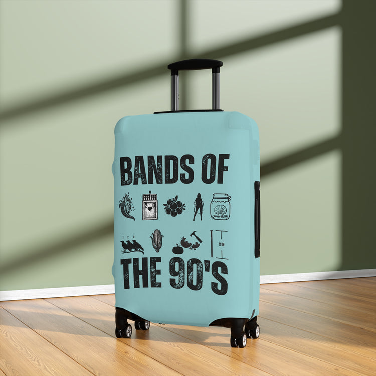 Bands Of The 90s Luggage Cover