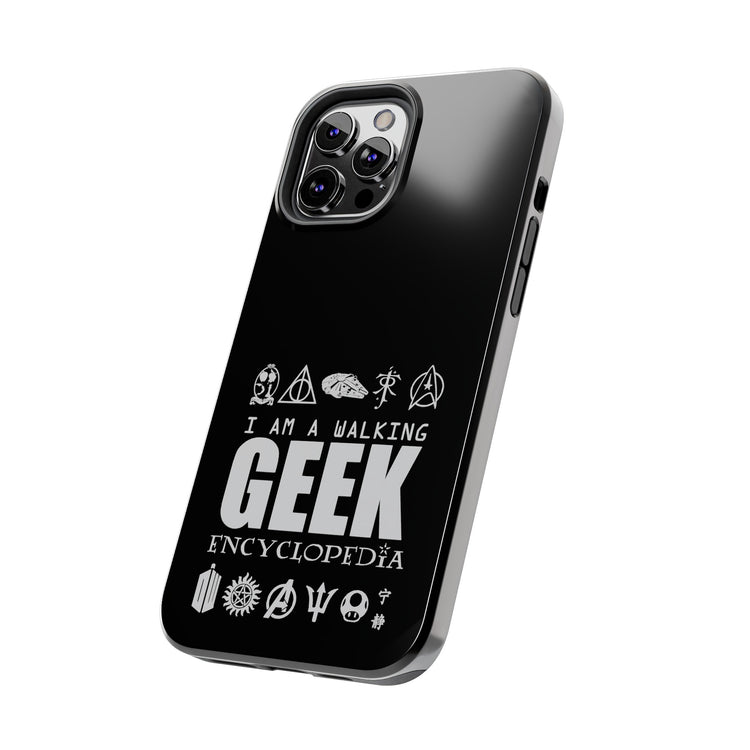 Geekdom Encyclopedia Phone Cases