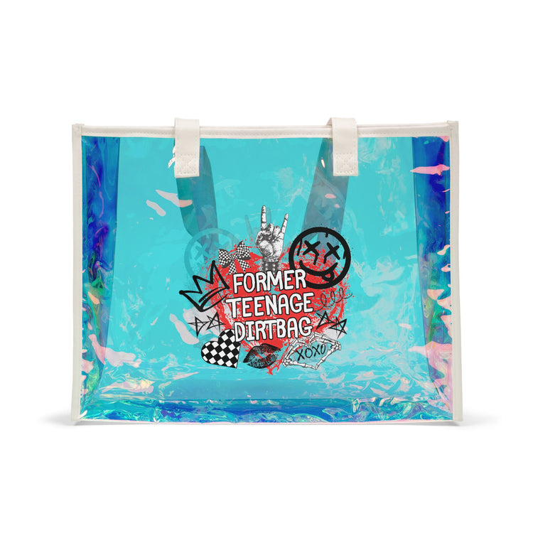 Former Dirtbag Holographic Tote Bag