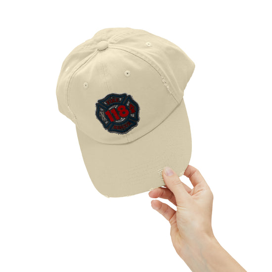 118 Dispatch Squad Distressed Cap - Fandom-Made