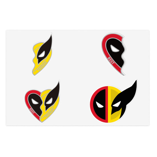 Deadpool Wolverine Besties Sticker Sheets - Fandom-Made