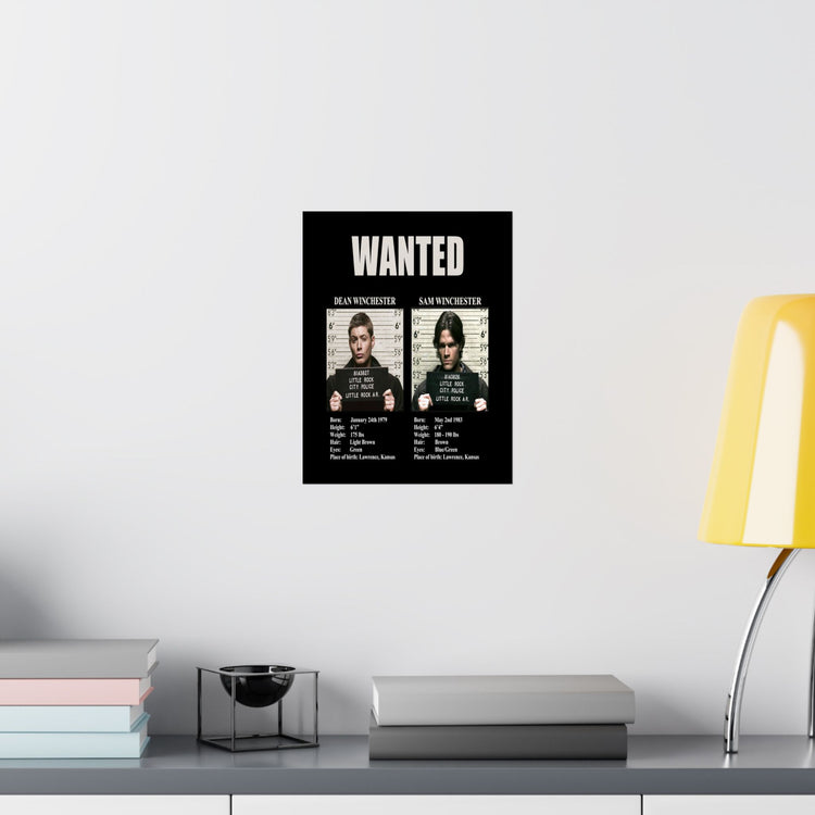 Winchesters Wanted Poster