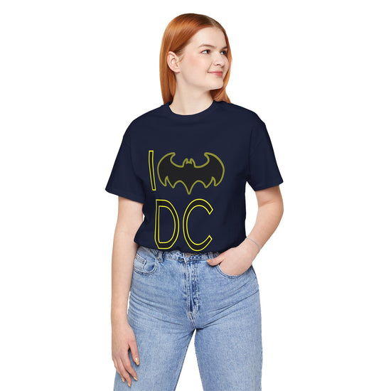 I Love DC Batman Edition Unisex T-Shirt - Fandom-Made