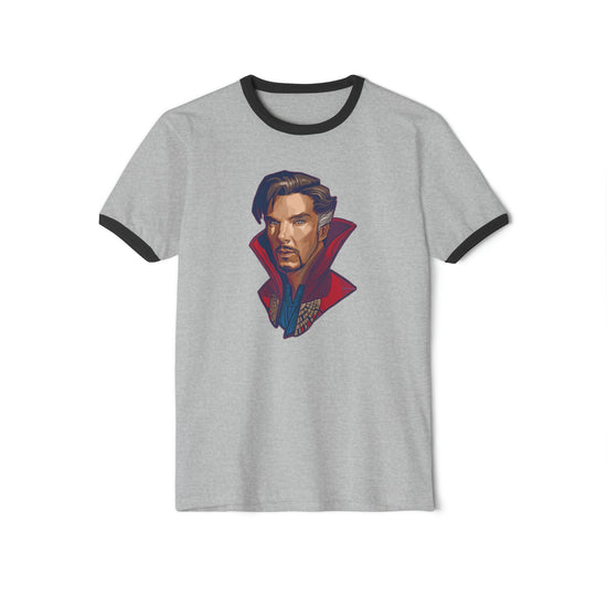 Stephen Strange Unisex Cotton Ringer T-Shirt - Fandom-Made