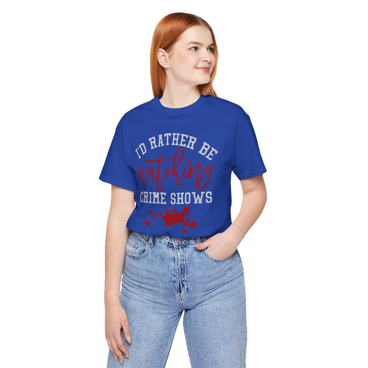 Crime Shows Unisex T-Shirt - Fandom-Made